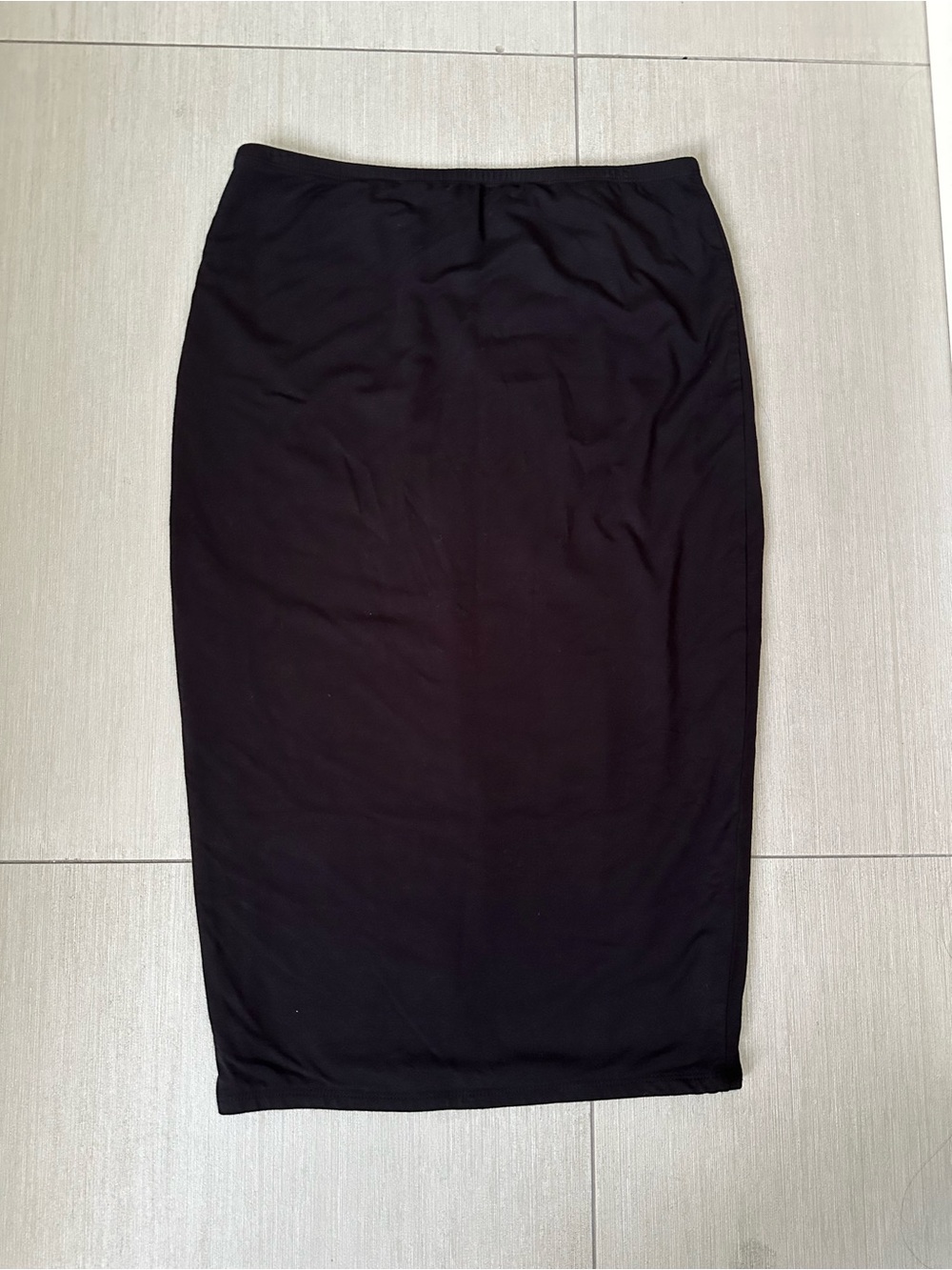 Classic Black Pencil Skirt - Women